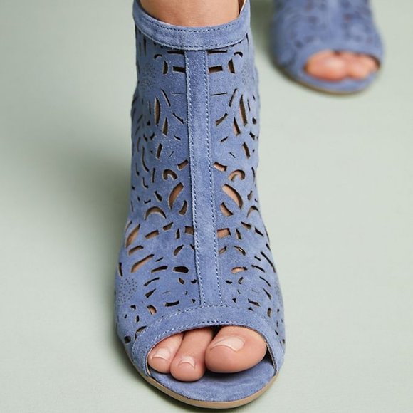 Anthropologie Morena Gabbrielli Open Toed Booties - Picture 2 of 9